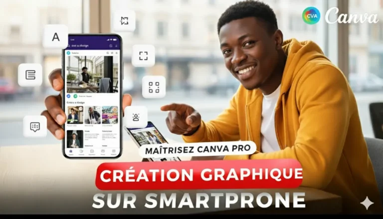 Canva Mobile: Devenez Graphiste en 21 Jours (même Débutant)